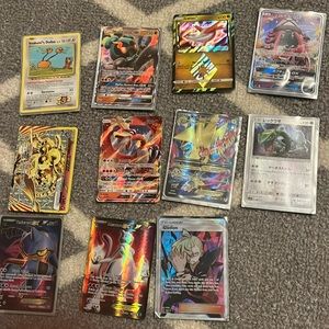 11 Rare pokemon cards bundle